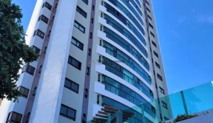 Apartamento semi-mobiliado com 3 suítes + escritório à venda no Tirol, Natal/RN