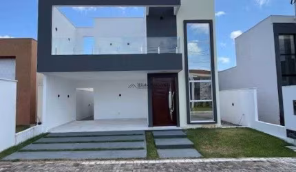 Excelente casa duplex à venda no cond. Nova York em Cajupiranga, Parnamirim/RN