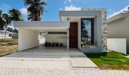 Belíssima casa c/ 03 suítes p/ venda no Cajupiranga Cond. Clube em Parnamirim/RN