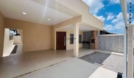 Excelente casa nova de 03 quartos à venda em Emaús, Parnamirim/RN