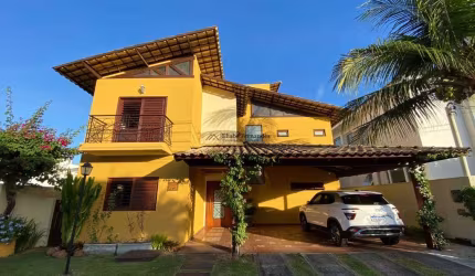 Linda casa em condomínio c/ 5 suítes, 350m², à venda em Ponta Negra, Natal/RN