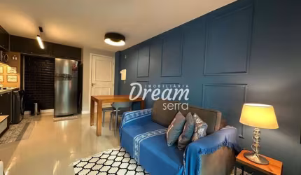 Apartamento com 1 dormitório à venda, 55 m² por R$ 560.000,00 - Itaipava - Petrópolis/RJ