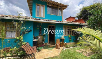 Casa com 3 dormitórios à venda, 112 m² por R$ 670.000,00 - Albuquerque - Teresópolis/RJ