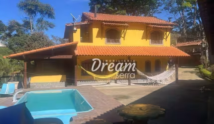 Sítio com 3 dormitórios à venda, 3600 m² por R$ 750.000,00 - Granja Mafra - Teresópolis/RJ