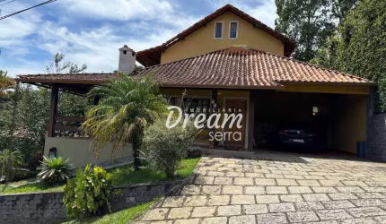 Casa com 3 dormitórios, 232 m² - venda por R$ 1.190.000,00 ou aluguel por R$ 10.065,55/mês - Quebra Frascos - Teresópolis/RJ