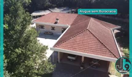 Casa Estilo Chácara Alugar Augusta 340m² Mobiliado Com 5 Dormitórios e 4 Vagas de Garagem