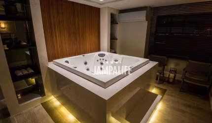 Apartamento de luxo com 05 suítes e vista panorâmica pro mar