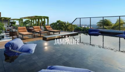 Flat com 1 dormitório à venda, 20 m² por R$ 354.000,00 - Cabo Branco - João Pessoa/PB