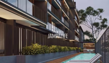 Lindo apartamento térreo com área garden em Intermares
