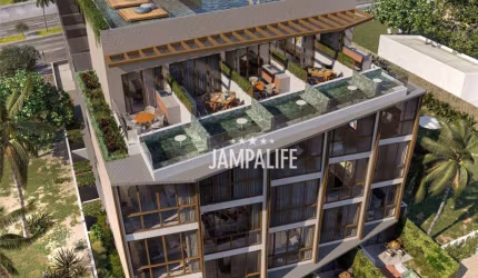 Flat com 1 dormitório à venda, 29 m² por R$ 476.000,00 - Jardim Oceania - João Pessoa/PB