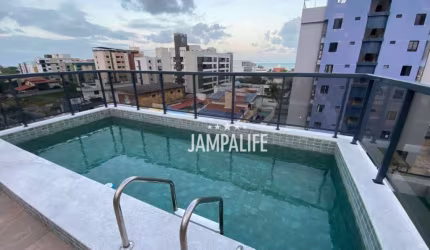 Apartamento com 2 dormitórios à venda, 56 m² por R$ 550.000,00 - Jardim Oceania - João Pessoa/PB