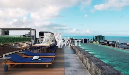 Apartamento de 1 quarto em Tambaú