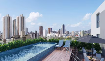Apartamento com 2 dormitórios à venda, 54 m² por R$ 463.000,00 - Aeroclube - João Pessoa/PB