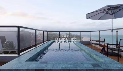 Flat com 1 dormitório à venda, 22 m² por R$ 382.000,00 - Cabo Branco - João Pessoa/PB
