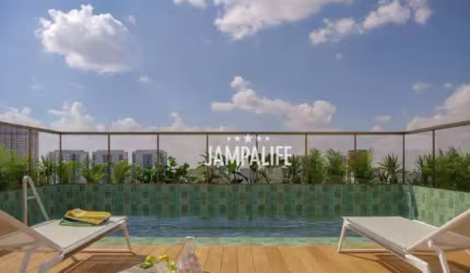 Apartamento com 1 dormitório à venda, 22 m² por R$ 212.000,00 - Intermares - Cabedelo/PB