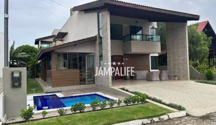 Casa com 5 dormitórios à venda, 317 m² por R$ 2.200.000,00 - Chã Do Lindolfo - Bananeiras/PB
