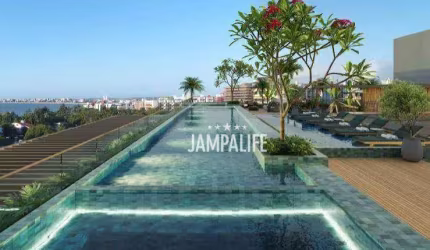 Flat com 1 dormitório à venda, 22 m² por R$ 352.000,00 - Jardim Oceania - João Pessoa/PB