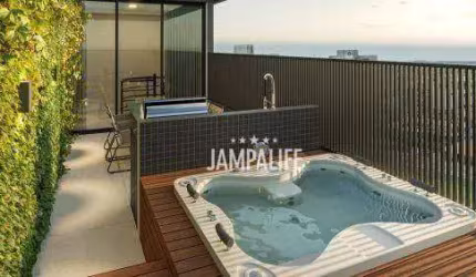 Cobertura com 1 dormitório à venda, 54 m² por R$ 470.000,00 - Intermares - Cabedelo/PB