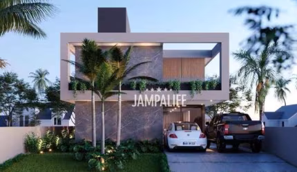 Casa com 4 dormitórios à venda, 196 m² por R$ 1.390.000,00 - Portal do Sol - João Pessoa/PB