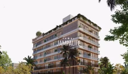 Flat com 1 dormitório à venda, 24 m² por R$ 424.000,00 - Tambaú - João Pessoa/PB