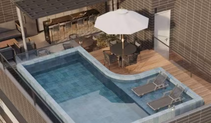 Apartamento com 2 dormitórios à venda, 46 m² por R$ 365.000,00 - Intermares - Cabedelo/PB