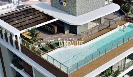 Apartamento com 2 dormitórios à venda, 54 m² por R$ 559.000,00 - Jardim Oceania - João Pessoa/PB