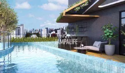 Apartamento com 1 dormitório à venda, 46 m² por R$ 355.000,00 - Jardim Oceania - João Pessoa/PB