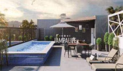 Flat com 1 dormitório à venda, 22 m² por R$ 230.000,00 - Intermares - Cabedelo/PB