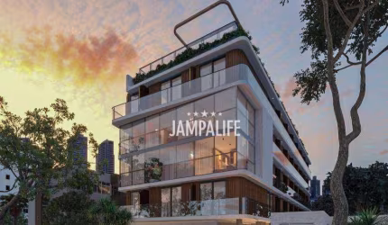 Flat com 1 dormitório à venda, 27 m² por R$ 508.000,00 - Cabo Branco - João Pessoa/PB