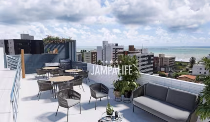 Flat com 1 dormitório à venda, 23 m² por R$ 225.000,00 - Intermares - Cabedelo/PB