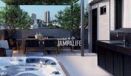 Cobertura com 2 dormitórios à venda, 103 m² por R$ 630.000,00 - Bairro dos Estados - João Pessoa/PB