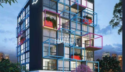 Flat com 1 dormitório à venda, 33 m² por R$ 564.000,00 - Tambaú - João Pessoa/PB