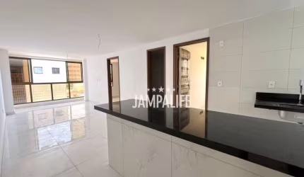 Apartamento com 2 dormitórios à venda, 58 m² por R$ 468.000,00 - Ponta de Campina - Cabedelo/PB
