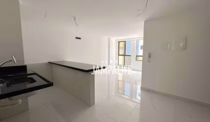 Apartamento com 2 dormitórios à venda, 54 m² por R$ 444.000,00 - Ponta de Campina - Cabedelo/PB