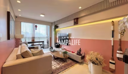 Apartamento com 2 dormitórios à venda, 61 m² por R$ 615.000,00 - Intermares - Cabedelo/PB