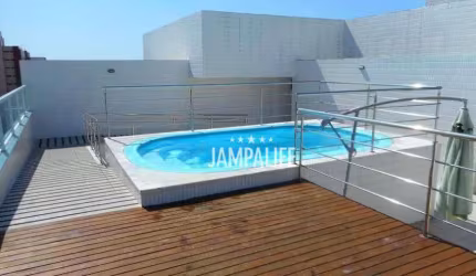Cobertura com 3 dormitórios à venda, 150 m² por R$ 680.000,00 - Bessa - João Pessoa/PB