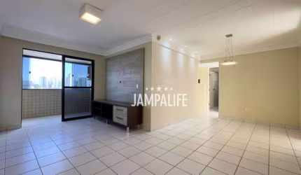 Apartamento com 3 dormitórios à venda, 77 m² por R$ 420.000,00 - Manaíra - João Pessoa/PB