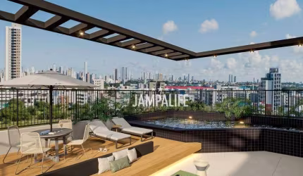 Apartamento com 2 dormitórios à venda, 56 m² por R$ 523.000,00 - Aeroclube - João Pessoa/PB