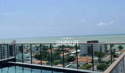 Apartamento com 2 dormitórios à venda, 60 m² por R$ 500.000,00 - Poço - Cabedelo/PB
