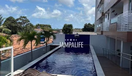 Apartamento com 3 dormitórios à venda, 77 m² por R$ 550.000,00 - Altiplano Cabo Branco - João Pessoa/PB