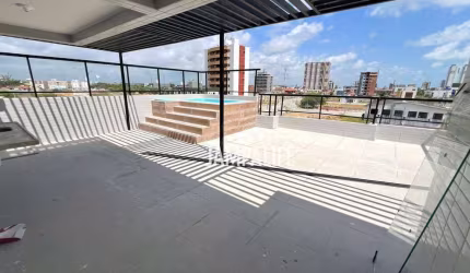Cobertura com 3 dormitórios à venda, 123 m² por R$ 550.000,00 - Aeroclube - João Pessoa/PB