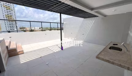 Cobertura com 2 dormitórios à venda, 103 m² por R$ 450.000,00 - Aeroclube - João Pessoa/PB
