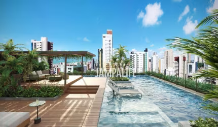 Apartamento com 2 dormitórios à venda, 68 m² por R$ 996.000,00 - Manaíra - João Pessoa/PB