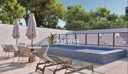 Apartamento Garden com 2 dormitórios à venda, 91 m² por R$ 415.000,00 - Altiplano Cabo Branco - João Pessoa/PB