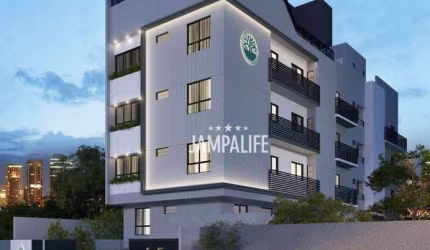Apartamento Garden com 2 dormitórios à venda, 51 m² por R$ 630.000,00 - Bancários - João Pessoa/PB