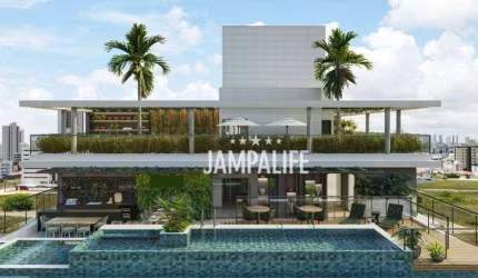 Apartamento com 1 dormitório à venda, 58 m² por R$ 444.000,00 - Bessa - João Pessoa/PB