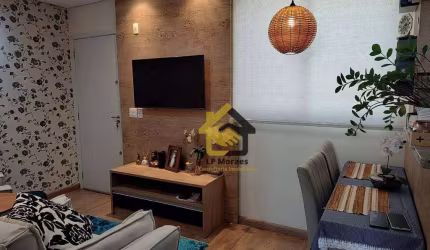 Apartamento com 2 dormitórios à venda, 50 m² - Loteamento Industrial Machadinho - Americana/SP
