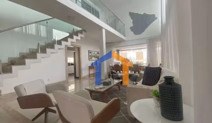 Linda Casa no Bairro Aruana, fino acabamento, mobiliada, excelente localização;