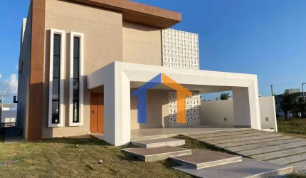 Casa alto padrão no Alphaville Sergipe, conceito moderno excelente acabamento