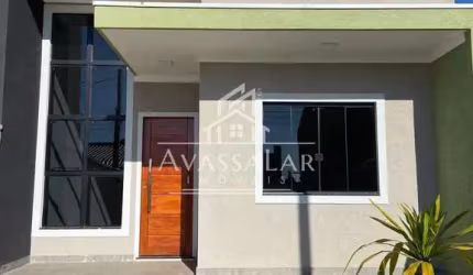 CASA TERREA DE FRENTE PARA A RUA,  3 DORMITORIOS SENDO 1 SUITE, EUCALIPTOS, FAZENDA RIO GRANDE